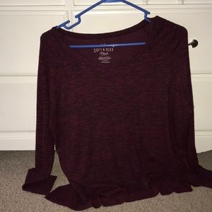 AMERICAN EAGLE SOFT & SEXY LONG SLEEVE SHIRT